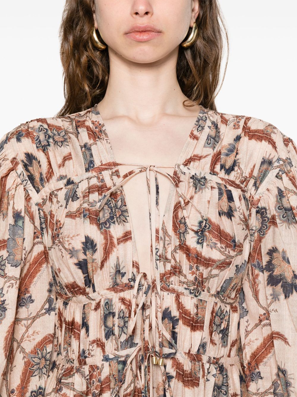 Ascension Tie Billow Maxi