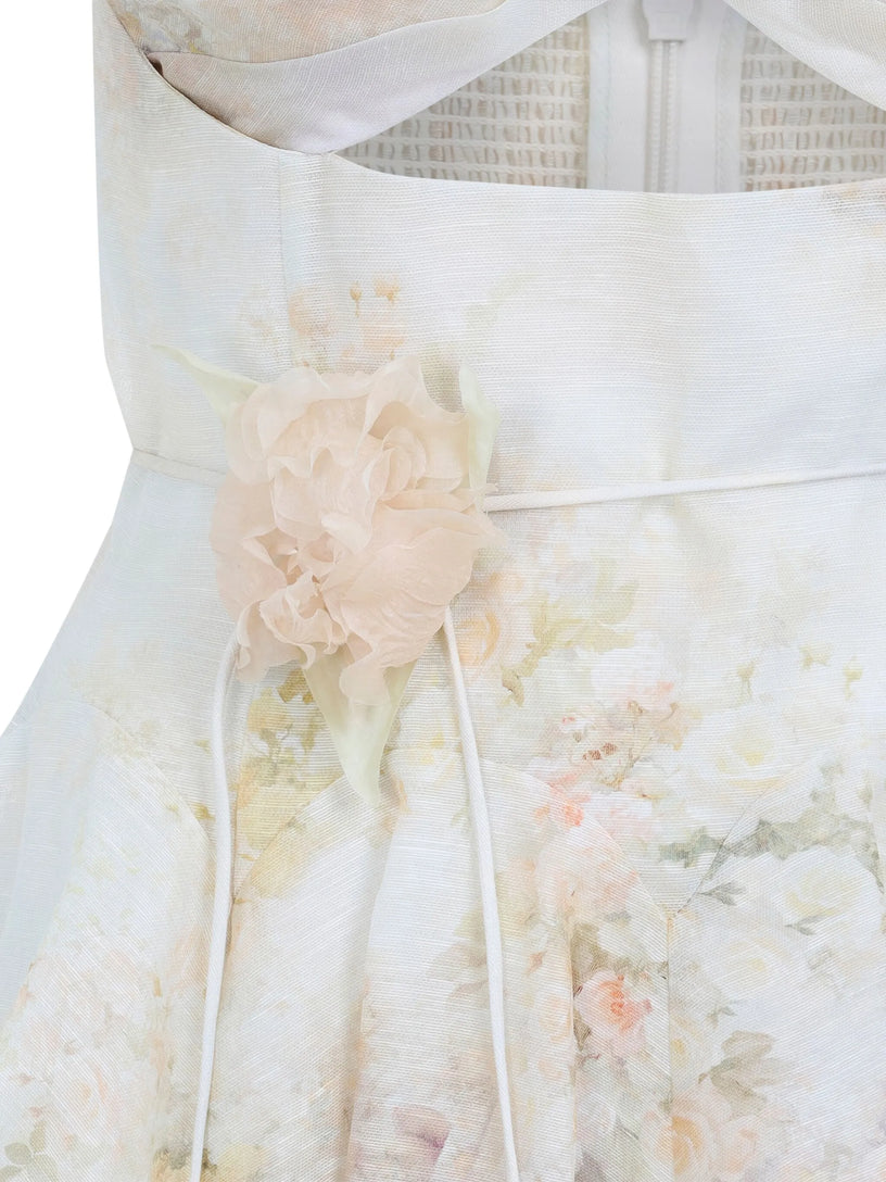 Memento Twist Front Mini Dress