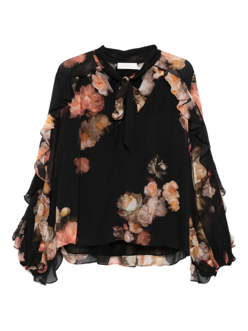 Hypnotic Flutter Blouse