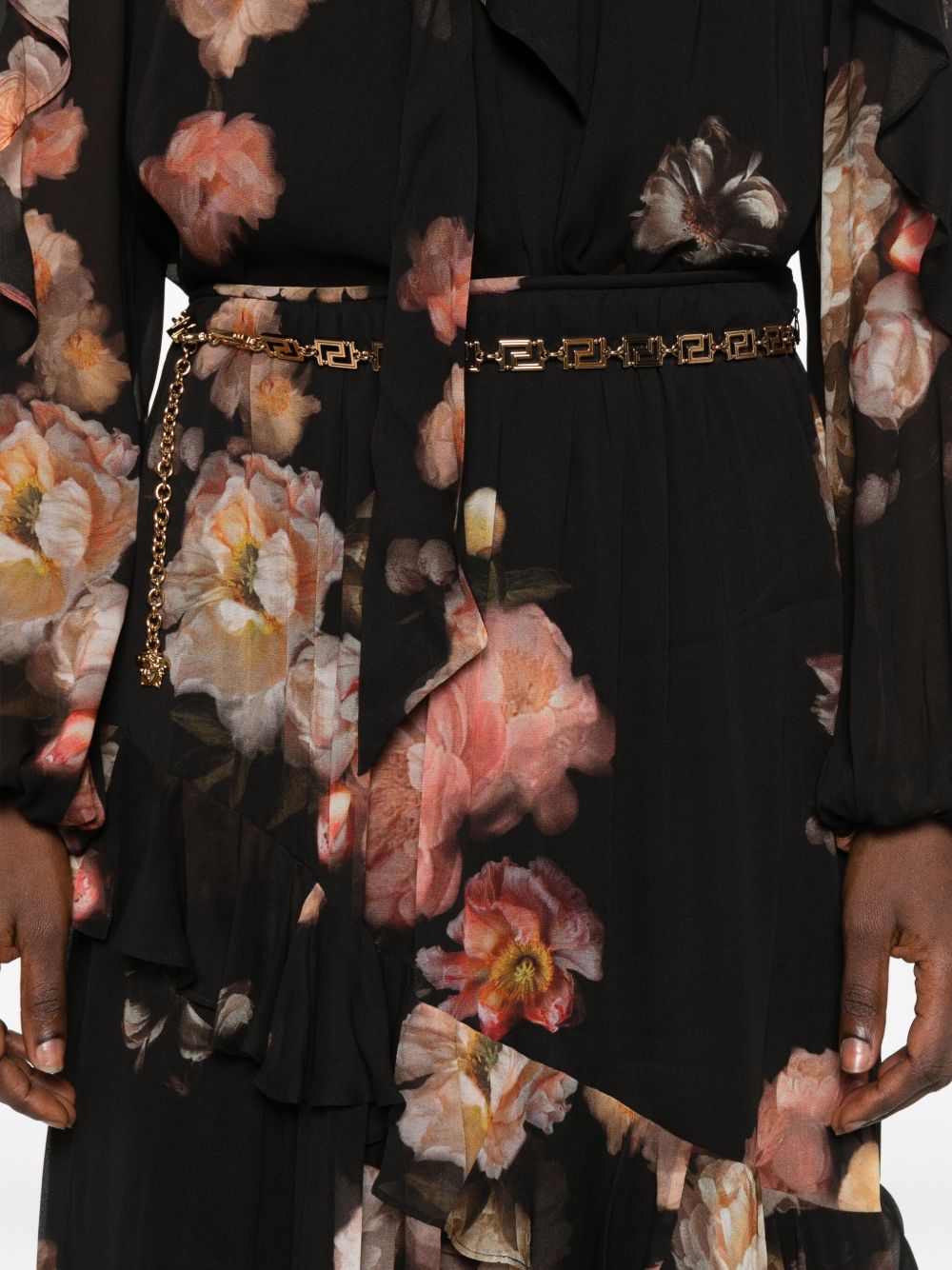 Hypnotic Asymmetric Midi Skirt
