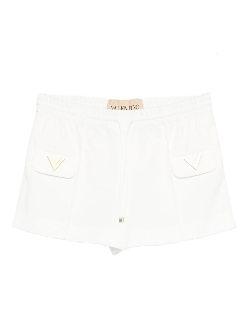 Shorts with V logo