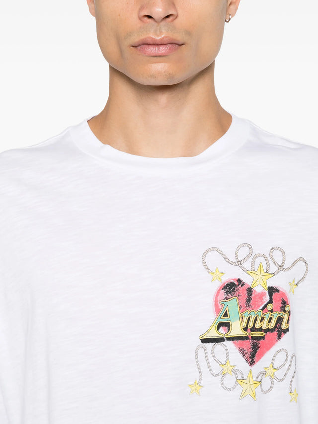 Amiri Heart Os Tee
