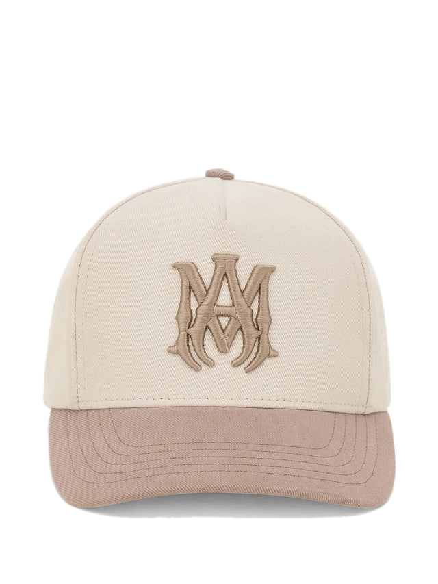 Cappello in cotone bicolore MA
