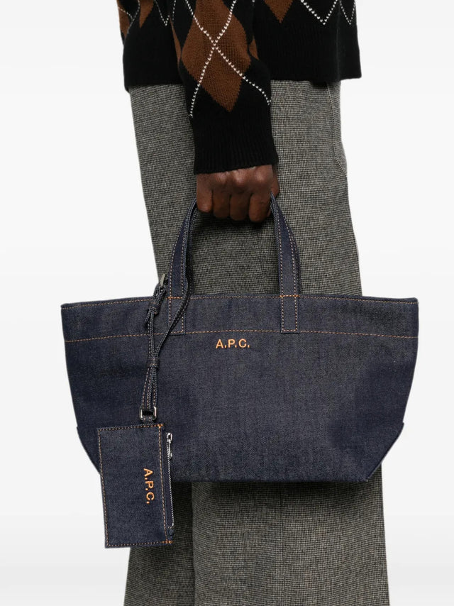 Borsa piccola Drummer in denim