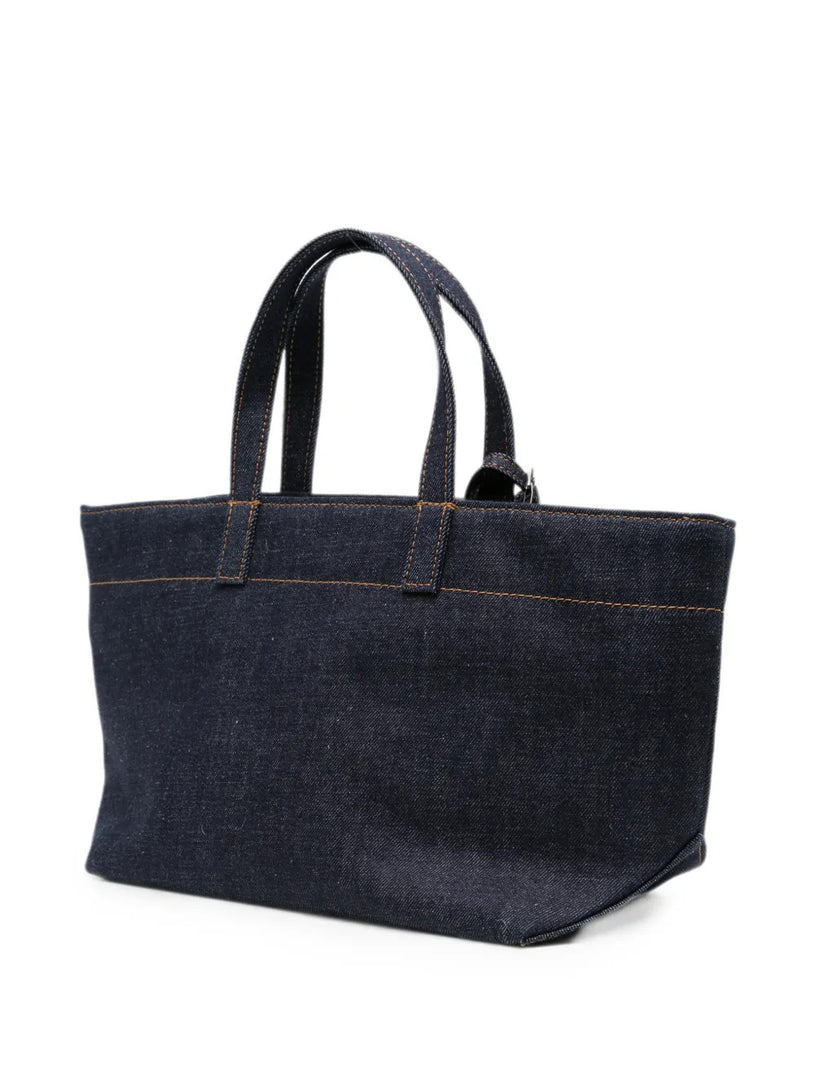 Borsa piccola Drummer in denim