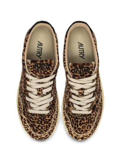 Sneakers medalist low leopardate