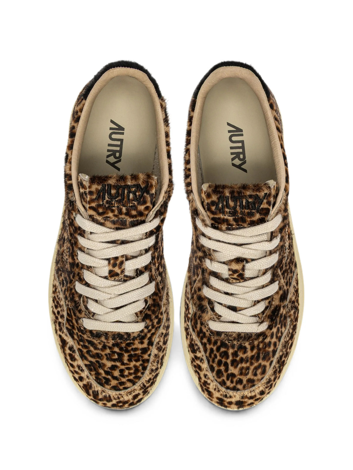 Sneakers medalist low leopardate