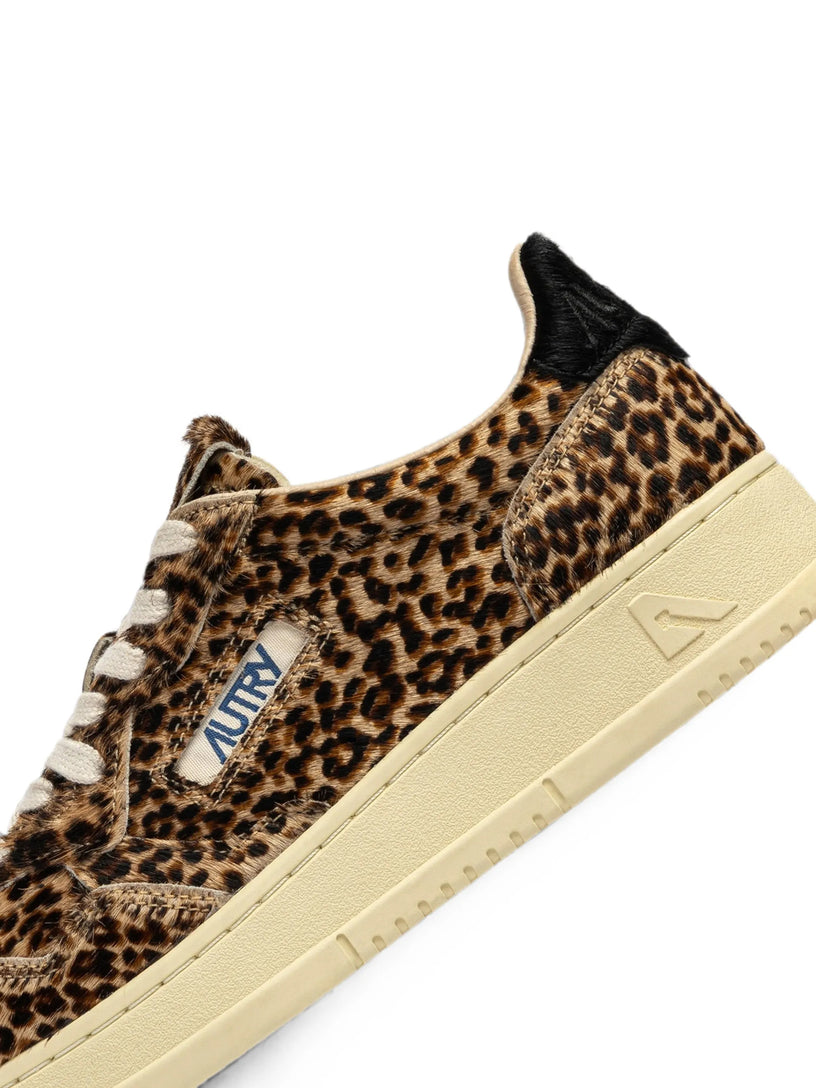 Sneakers medalist low leopardate