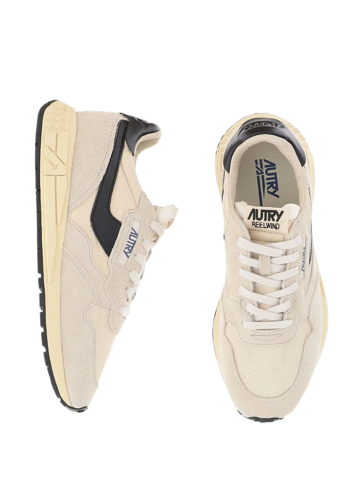 Sneakers Reelwind low in nylon e suede