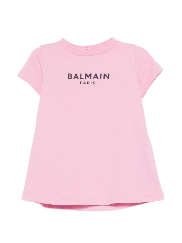 Logo-detail dress