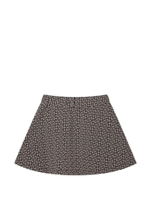 Monogram Skirt