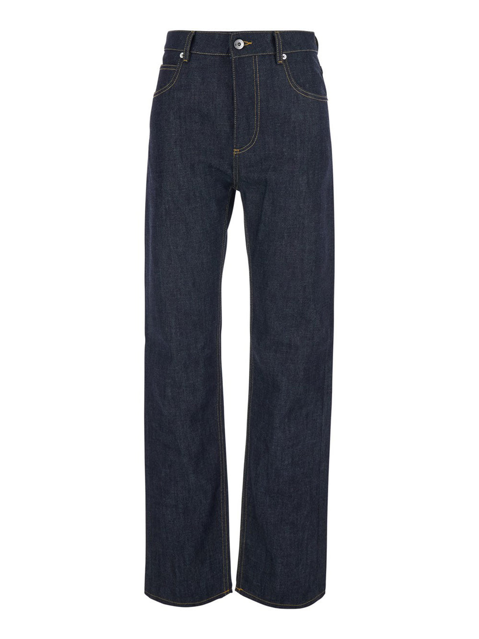 Straight denim jeans