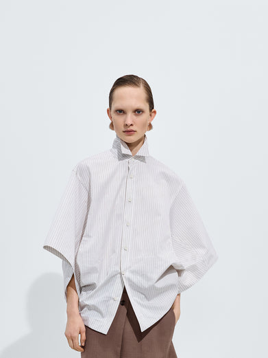 Camicia in popeline di cotone