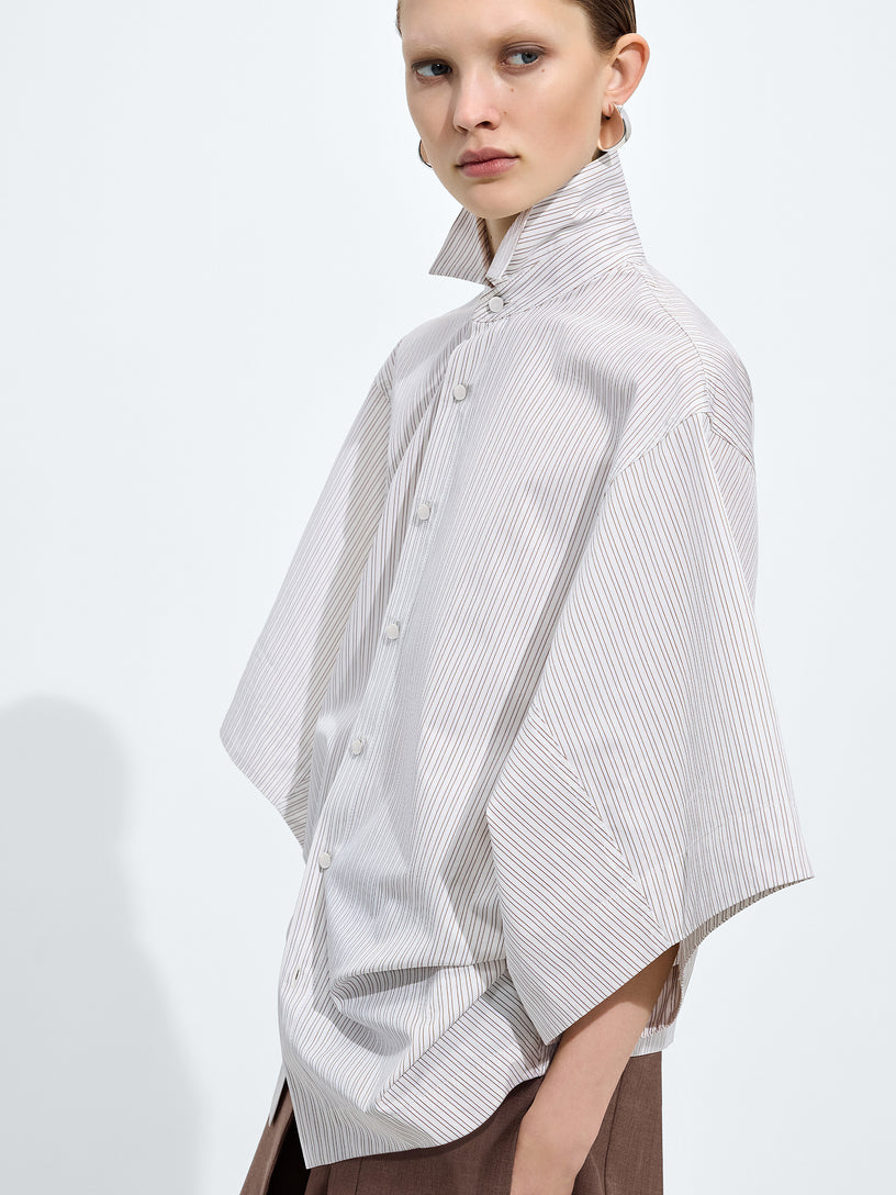 Camicia in popeline di cotone
