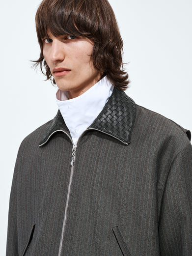 Giacca in lana e mohair