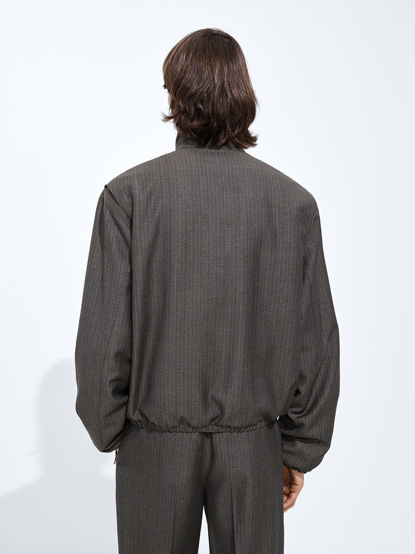Giacca in lana e mohair