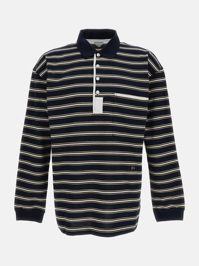 Polo in piquet a righe