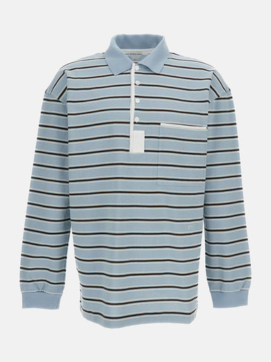 Polo in piquet a righe
