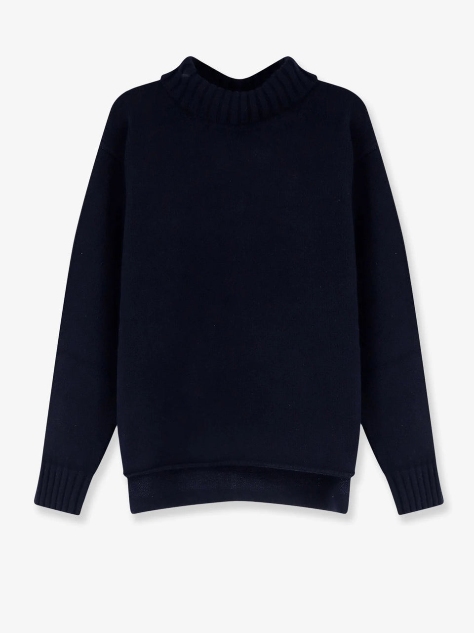 Wool turtleneck sweater