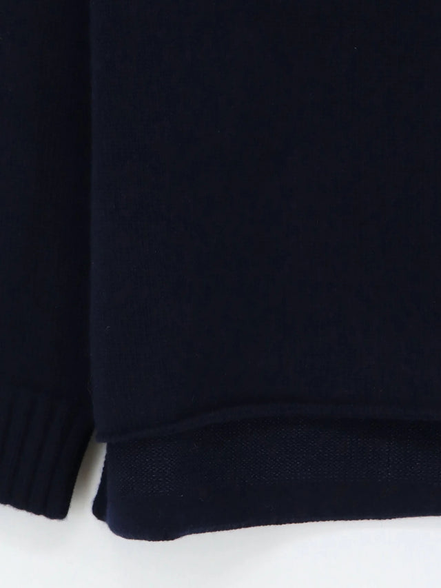Wool turtleneck sweater