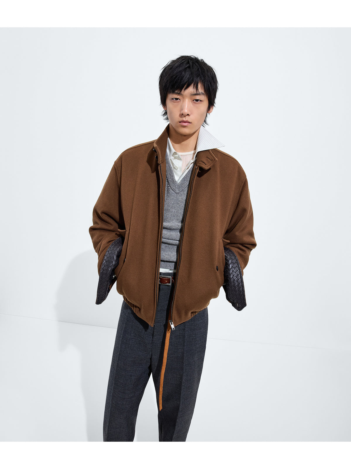 Giacca in lana e cashmere