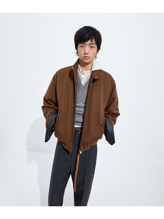Giacca in lana e cashmere