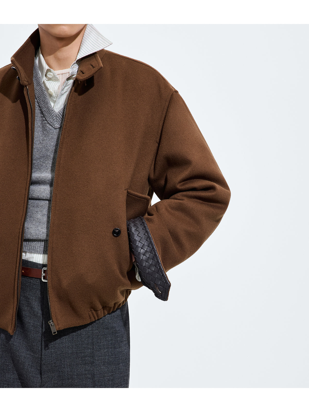 Giacca in lana e cashmere