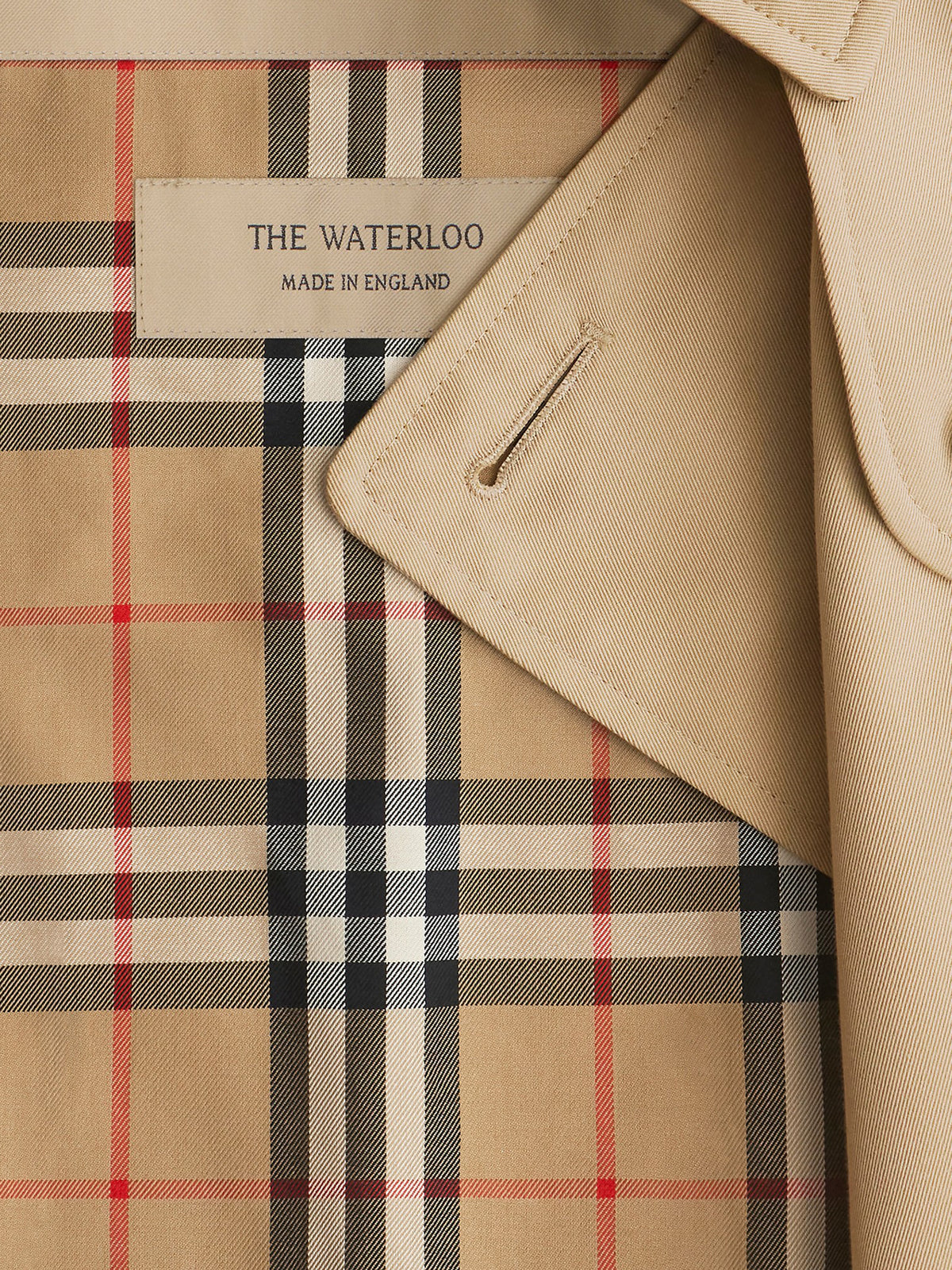 Lungo trench coat Waterloo Heritage