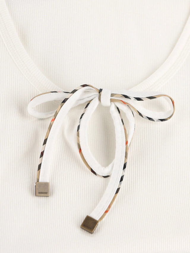 Tie-fastening top