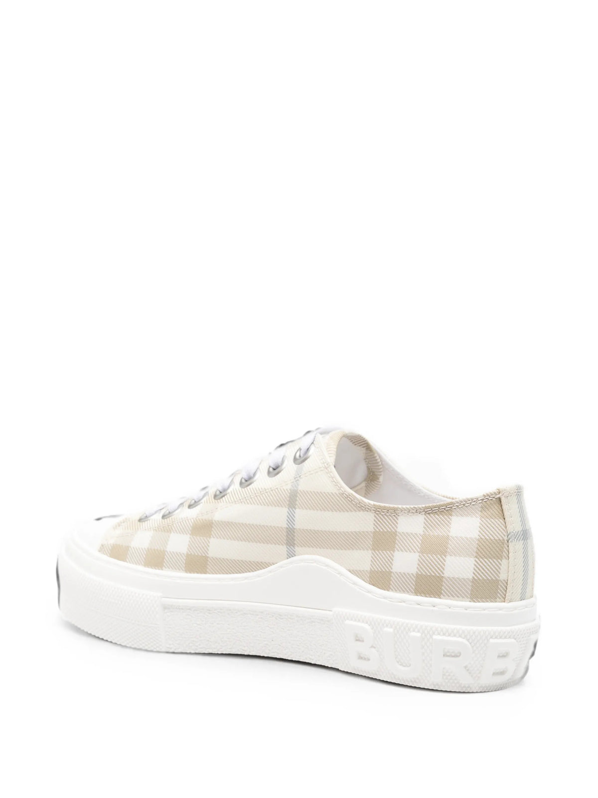 Sneaker in cotone Check