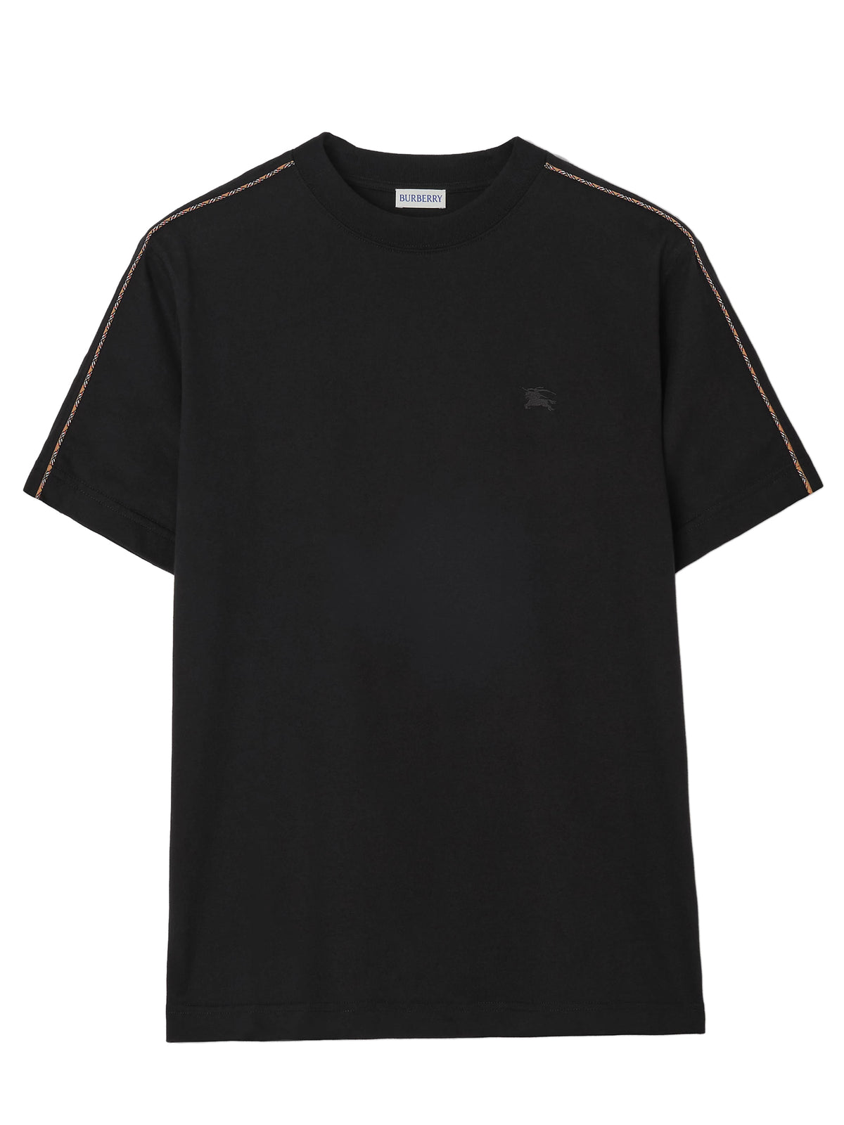 T-shirt con profili Check