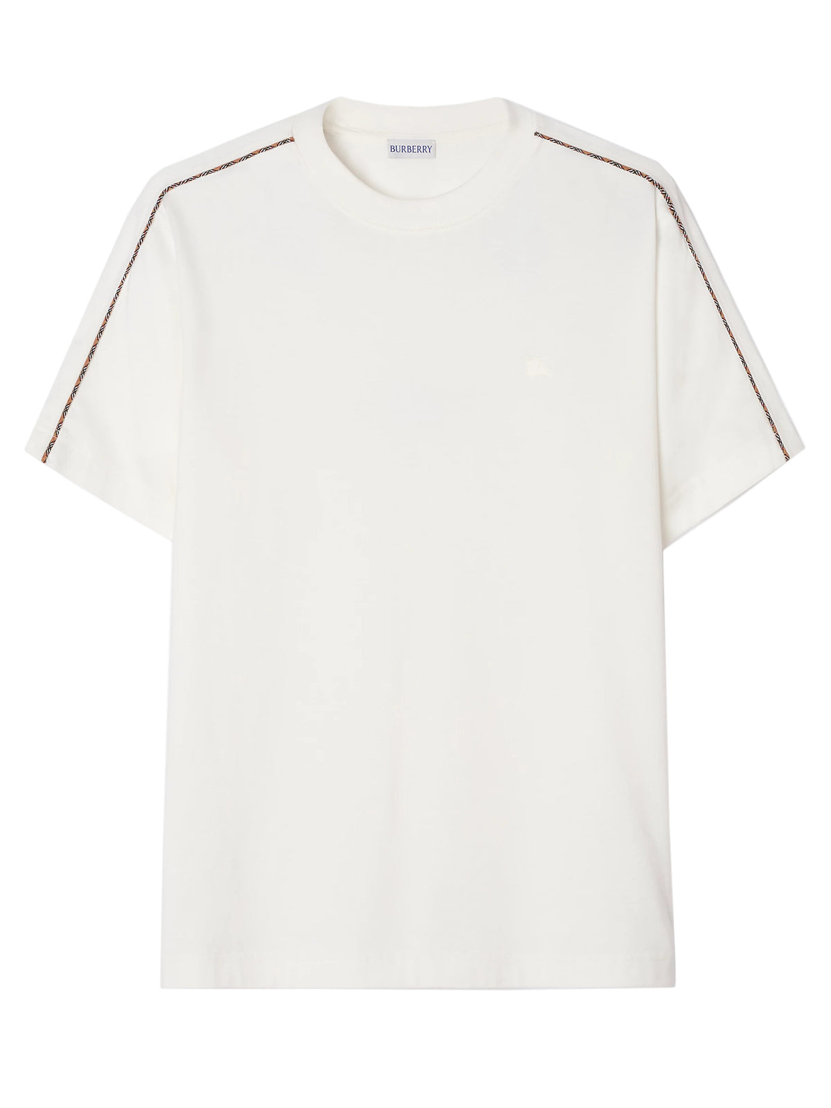 T-shirt con profili Check