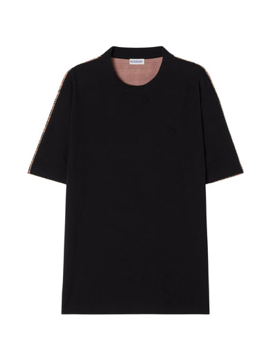 T-shirt con Check