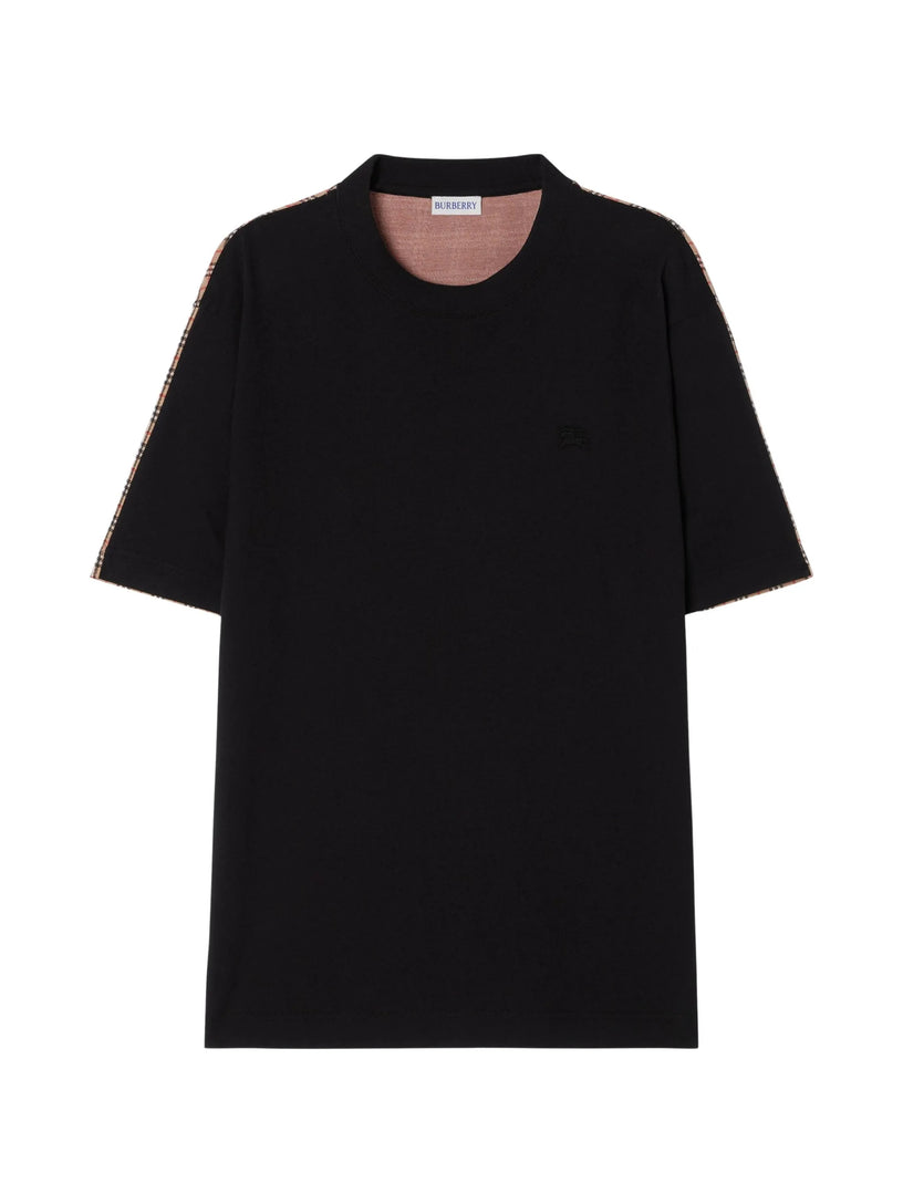 T-shirt con Check