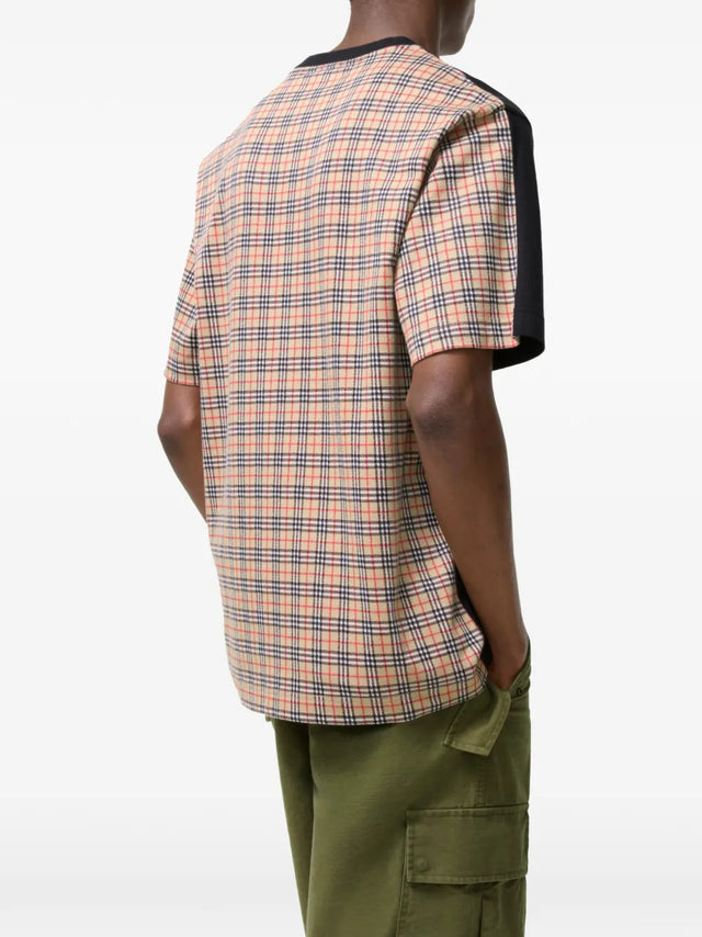 T-shirt con Check