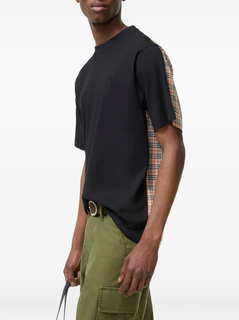 T-shirt con Check
