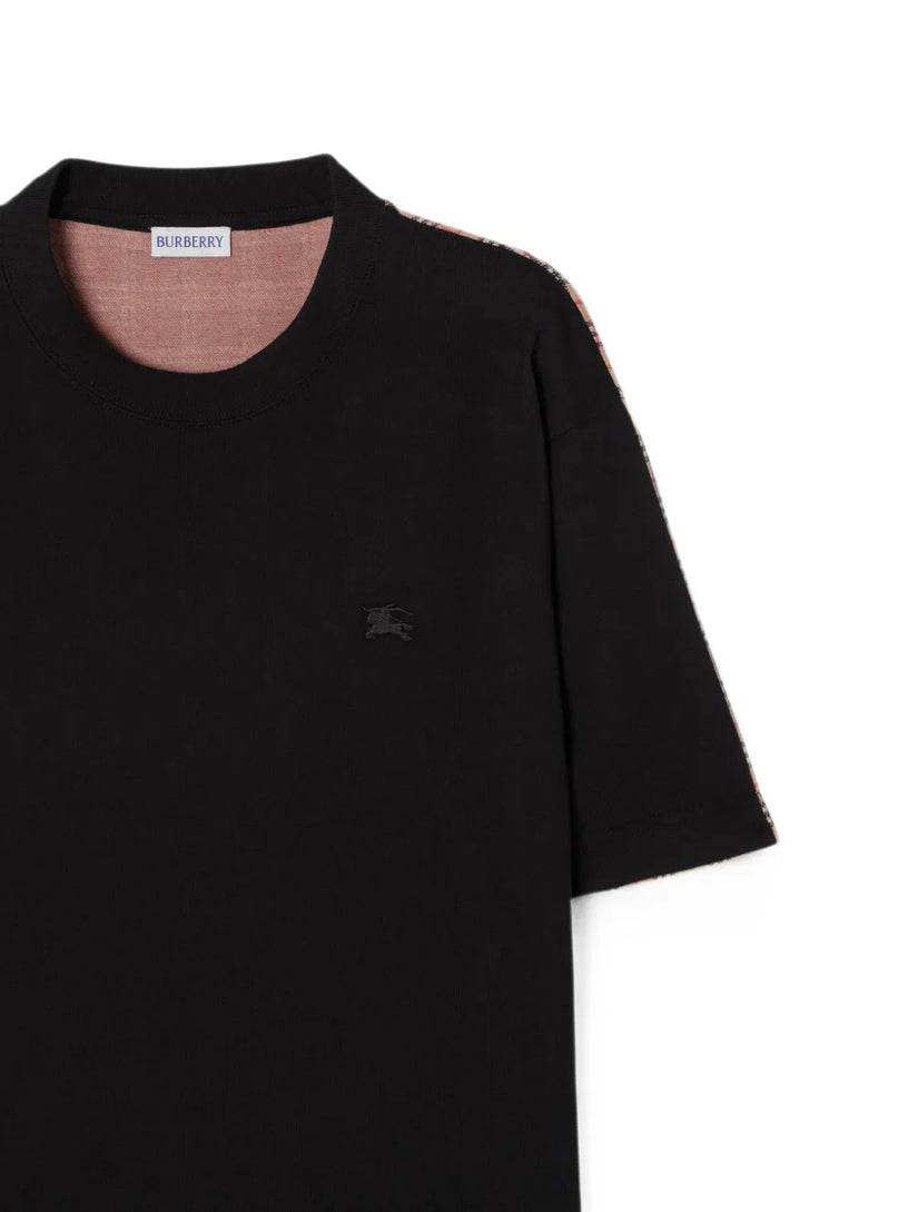 T-shirt con Check