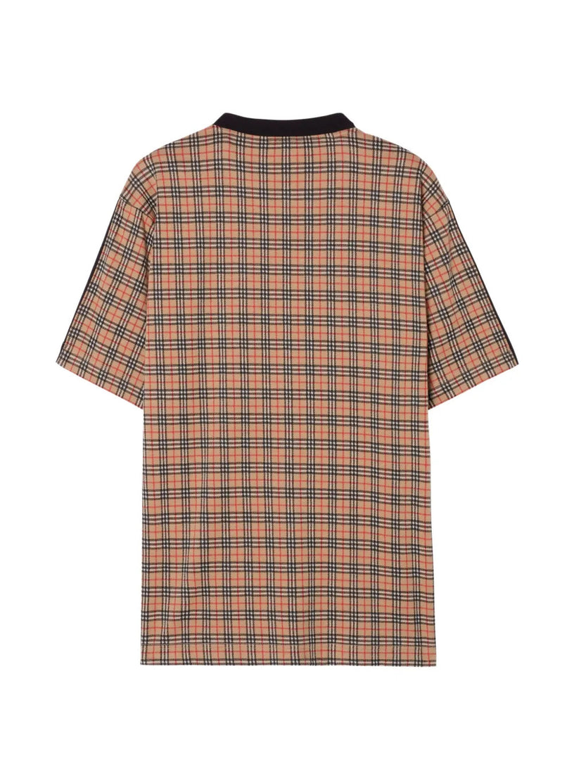 T-shirt con Check