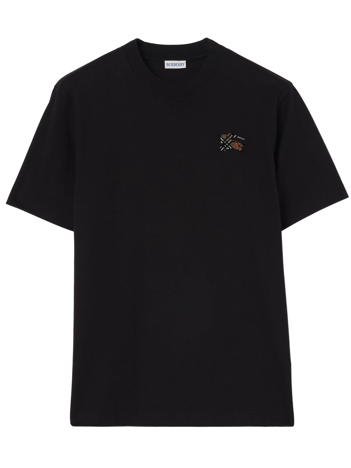 T-shirt con cavaliere
