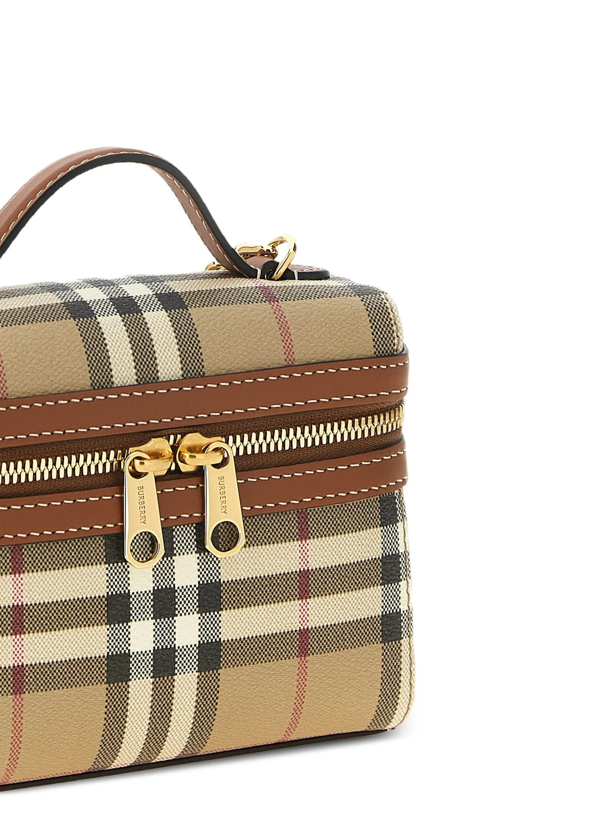 Borsa Vanity mini Check