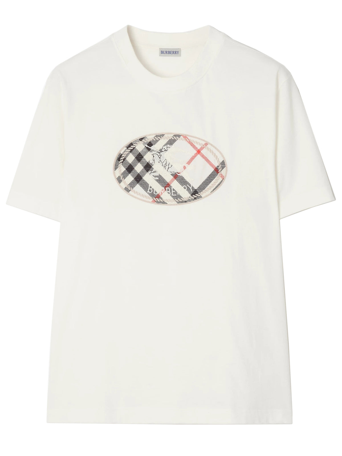 T-shirt Check con Knight Stamp