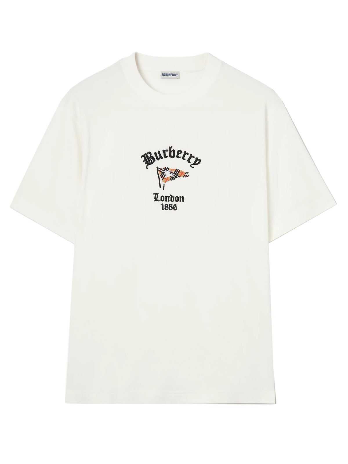 T-shirt con bandiera Check