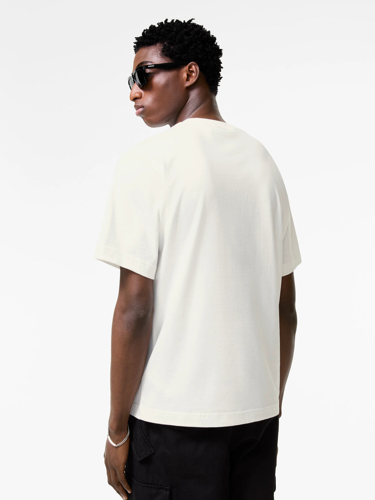 T-shirt con bandiera Check