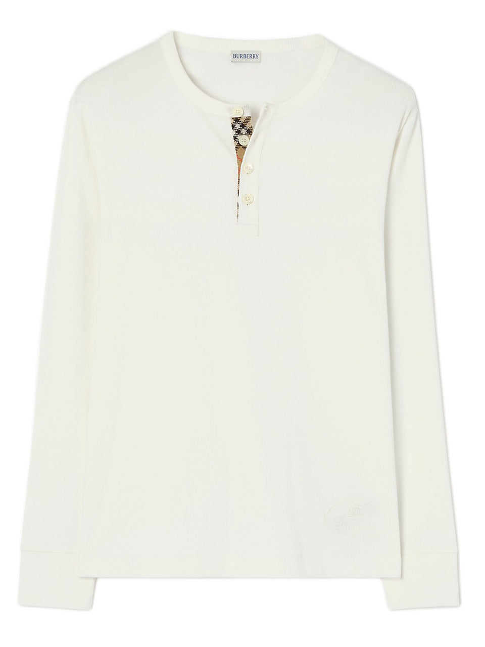 Long-sleeved cotton top