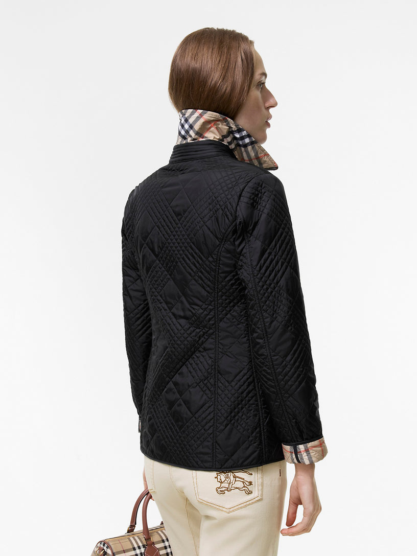 Giacca Fernleigh in nylon trapuntato