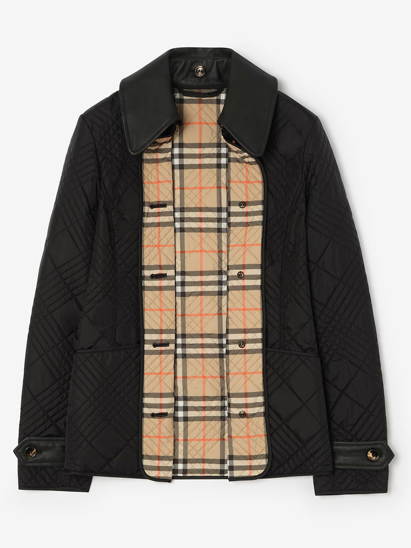 Giacca Fernleigh in nylon trapuntato