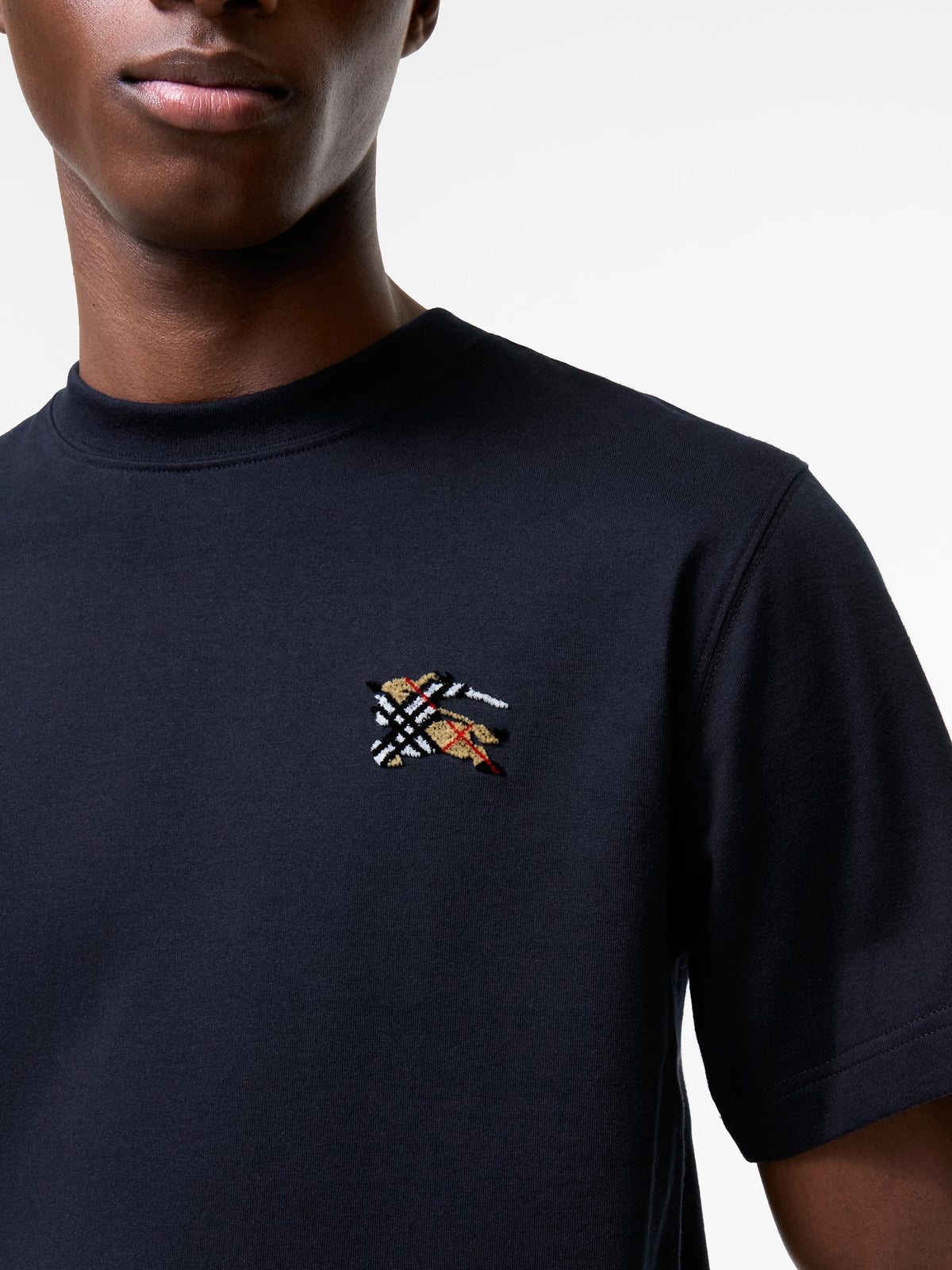 T-shirt con Cavaliere