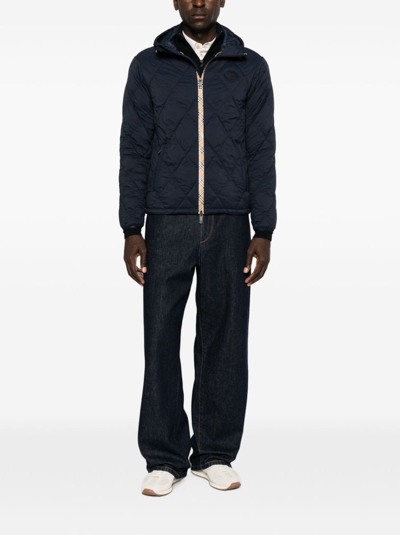 Giacca Scott in nylon trapuntato, ripiegabile