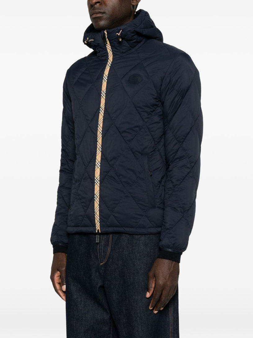 Giacca Scott in nylon trapuntato, ripiegabile