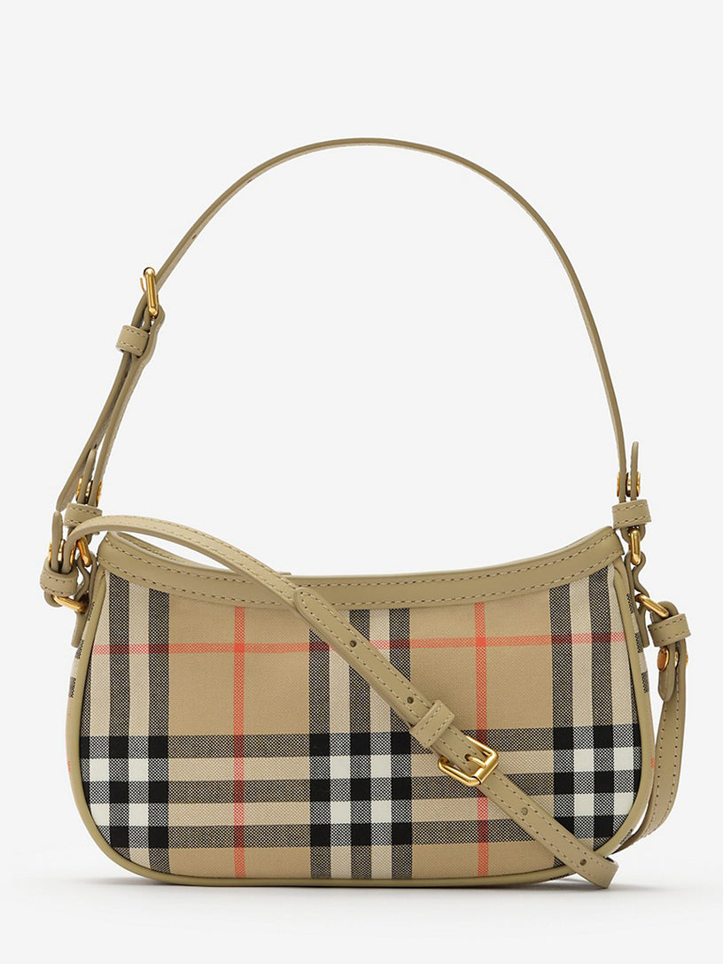 Borsa a tracolla con Check